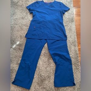 VGUC Heartsoul Royal blue scrubs